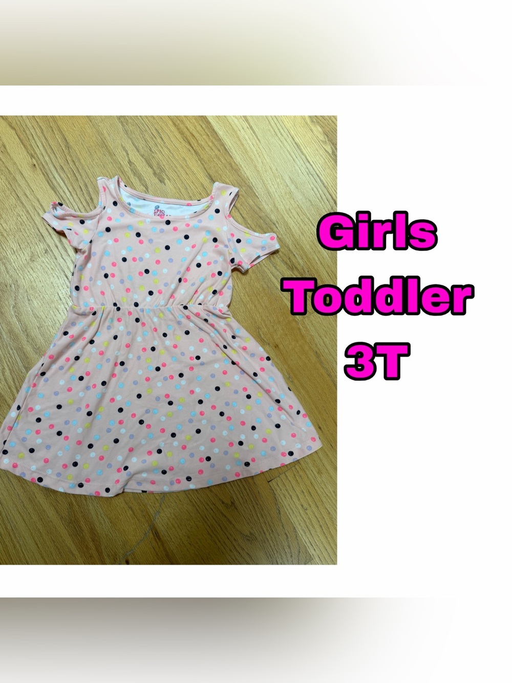 Epic Threads Pink Polka Dot Sleeveless Top - Multicolor Dots